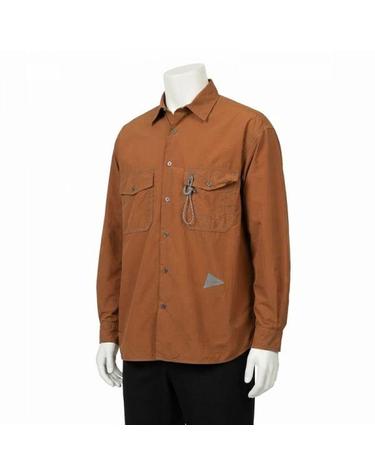 앤드원더 CORDURA Typewriter LS Shirt 5745283071050 코듀라 타입라이터 롱슬리브 셔츠
