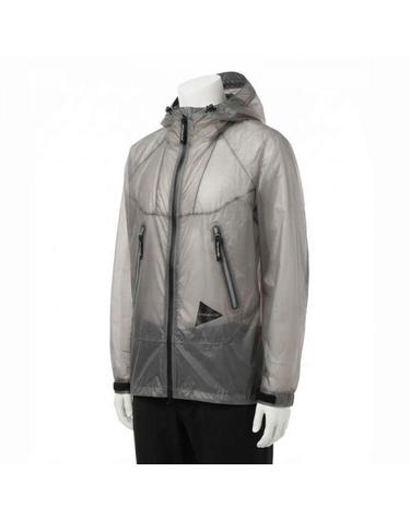 앤드원더 Sheer Loose Fitting Rain Jacket Gray 5744211136020 시어 루즈 피팅 레인 자켓