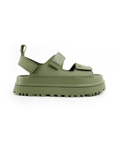 어그 골든 글로우 플랫폼 샌들 5CM 1152685 OLIVE