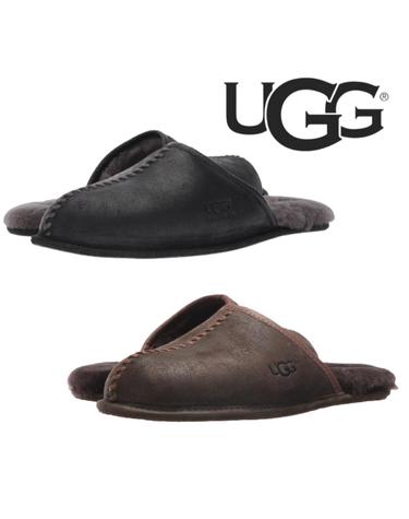 UGG 어그 남자 스커프 데코 슬리퍼 털실내화 UGG Slippers