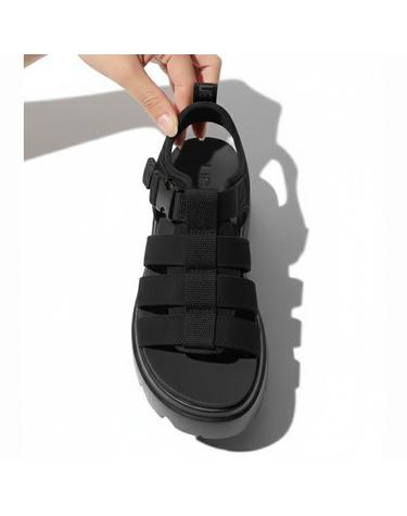 어그 CORA PLATFORM SANDLE BLACK 1152698 코라 샌들