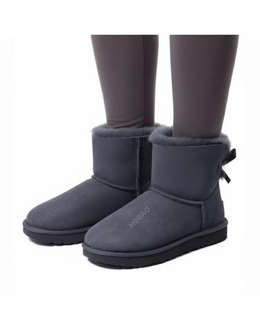 어그 MINI BAILEY BOW II BOOT OBSIDIAN 1016501 미니 베일리 보우 II