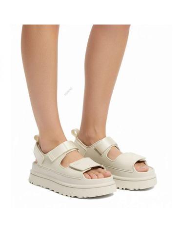 어그 26 GOLDENGLOW PLATFORM STRAP SANDAL SEA SALT 1152685 골든글로우 플랫폼 스트랩 샌들