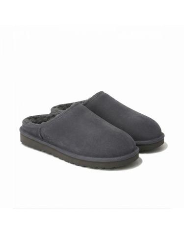 UGG 어그 클래식 슬립온 다크그레이 1129290 여성 양털 슬리퍼 신발