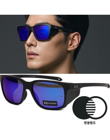 언더아머 선글라스 UA GLACIAL 0037N 편광 미러 스포츠 자전거 야구 고글 패션
