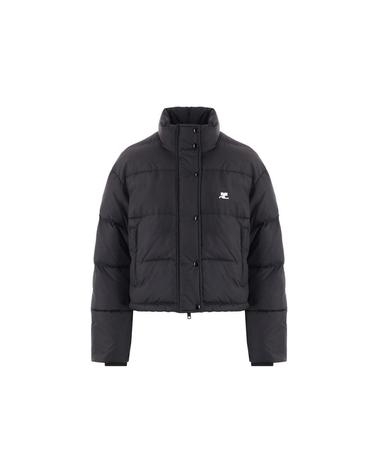 24FW 로고 자수 패딩자켓 블랙 323CMA106PL0112 9999