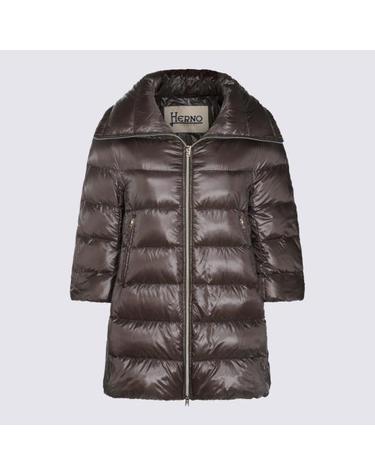 26FW 에르노 클레오페 A 쉐입 다운 코트 PI0001DIC 12017Z 9480 ANTHRACITE DOM