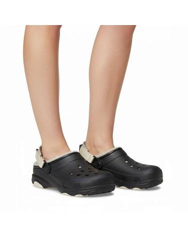 크록스 올터레인 라인드 클로그 블랙 207936001
