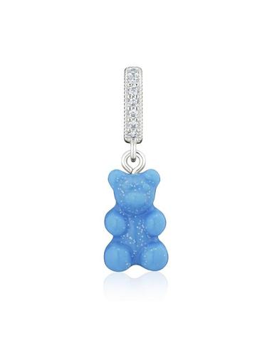 크리스탈헤이즈 CRYSTAL HAZENOSTALGIA BEARLAGOONPAVE CONNECTOR SILVER 여성 참