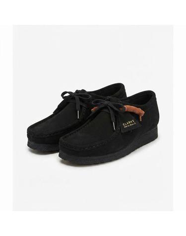 클락스 26FW WALLABEE BLACK SUEDE 26155522 왈라비 블랙 스웨이드