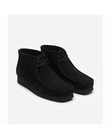 클락스 Wallabee Boot Black Suede 26155517 왈라비 부츠
