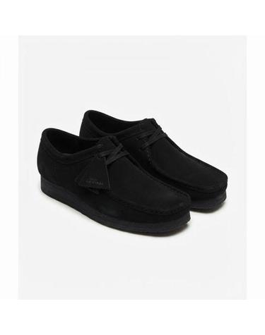 클락스 Wallabee Black Suede 26155519 왈라비