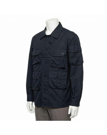 엔지니어드 가먼츠 Explorer Shirt Jacket A DkNavy Nylon Micro Ripstop 25S1D037QT133KD002 익스플로러 셔츠 자켓