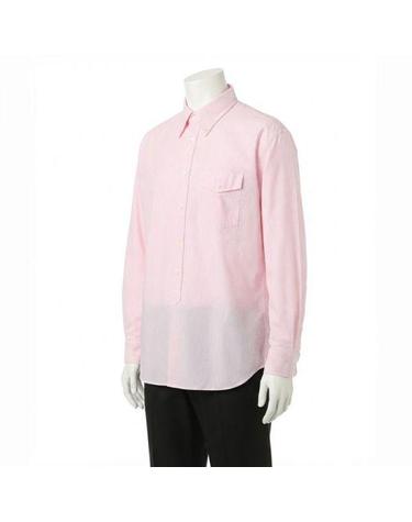 엔지니어드 가먼츠 IVY BD Shirt C Pink Candy Stripe Oxford 24S1A027OR062ZT182 스트라이프 옥스포드 셔츠