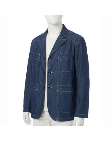 엔지니어드 가먼츠 Bedford Jacket B Indigo CP Denim 25S1D005QT098ZT210 베드포드 자켓 B