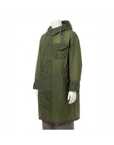 엔지니어드 가먼츠 MG Coat B Olive Nylon Micro Ripstop 25S1D020QT119KD001 MG 코트 B
