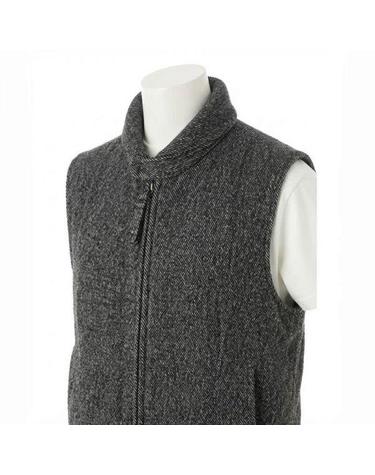 엔지니어드 가먼츠 LL Vest Wool Shaggy Twill 25F1C012RV117PC002 LL 베스트 울 쉐기 트윌