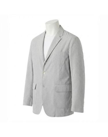 엔지니어드 가먼츠 Ivy Blazer NavyNatural Cotton Seersucker 24S1D069OR243SD029 아이비 블레이저