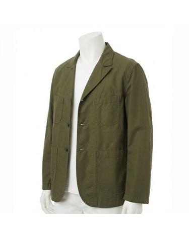 엔지니어드 가먼츠 Bedford Jacket Olive Coated Cotton Cloth 25S1D005QT097BS006 베드포드 자켓