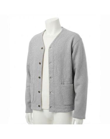 엔지니어드 가먼츠 Knit Cardigan 12oz CP Fleece 25F1B030RV061AF018 니트 가디건 12온즈 플리스
