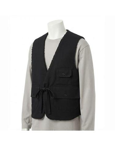 엔지니어드 가먼츠 Fowl Vest Cotton Double Cloth 25F1C002RV101WL003 코튼 더블 파울 베스트