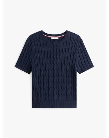 25FW 타미힐피거 스웨터 WW45656 C1G DARK NIGHT NAVY DOM