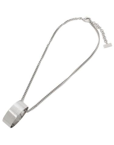 MM6 로고 링 라지 펜던트 네크리스 SM7UU0040 SV0224 951