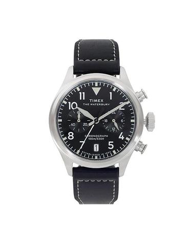 타이맥스 25FW 블랙 워터베리 에이스 크로노그래프 41mm 손목 시계 TW2Y19000