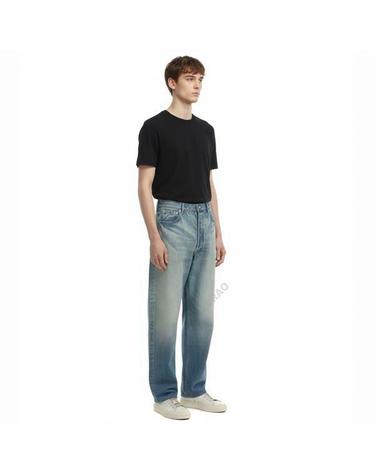 오라리 SELVEDGE FADED HEAVY DENIM WIDE PANTS A25AP03DH 셀비지 페이디드 헤비 데님 와이드 팬츠