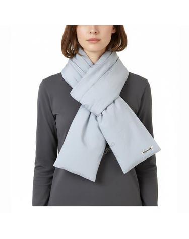 오라리 QUILTED LIGHT SILK COTTON STOLE BLUE A23AM04SP 퀼티드 라이트 실크 코튼 스톨