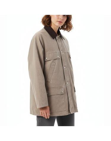 오라리 WASHED ORGANIC CANVAS HUNTING BLOUSON LIGHT BROWN A24AB01HG 워시드 오가닉 캔버스 헌팅 블루종
