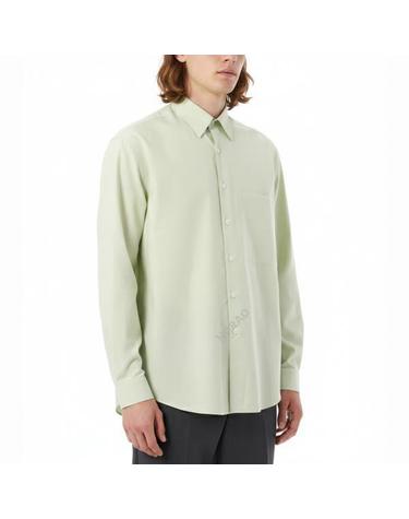 오라리 WASHED FINX TWILL BIG SHIRT LIGHT GREEN A25SS02TN 워시드 핀스 트윌 빅 셔츠