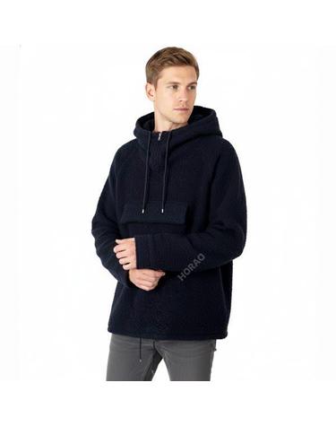 오라리 ALPACA WOOL LENO CLOTH PO PARKA DARK NAVY A23AP01AK 알파카 울 레노 풀오버 파카