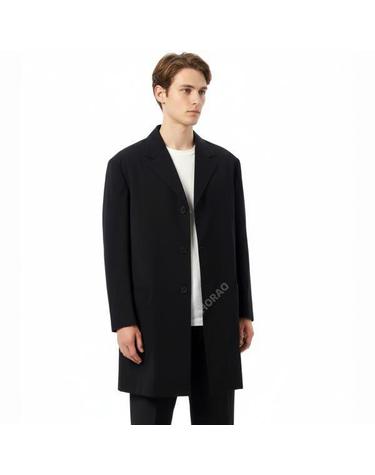 오라리 LIGHT WOOL MAX GABARDINE COAT A23SC01MG TOP BLACK 라이트 울 맥스 개버딘 코트