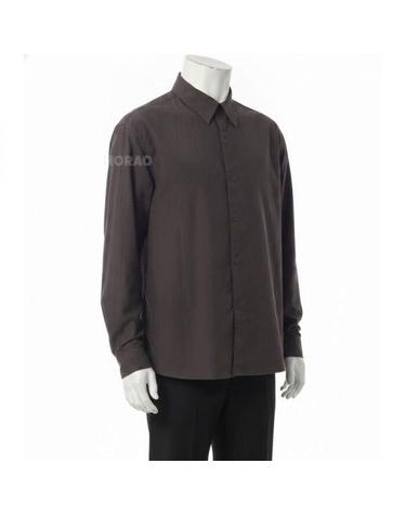 오라리 26 GARMENTDYED FINX SHUTTLE WEATHER SHIRT DARK BROWN A26SS01SW 가먼트 다이드 핀엑스 셔틀 웨더 셔츠