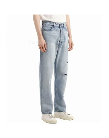 오라리 26 FADED SELVEDGE LIGHT DENIM PANTS INDIGO A26SP02DE 셀비지 페이디드 라이트 데님 팬츠