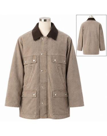 오라리 WASHED ORGANIC CANVAS HUNTING BLOUSON LIGHT BROWN A24AB01HG 워시드 오가닉 캔버스 헌팅 블루종