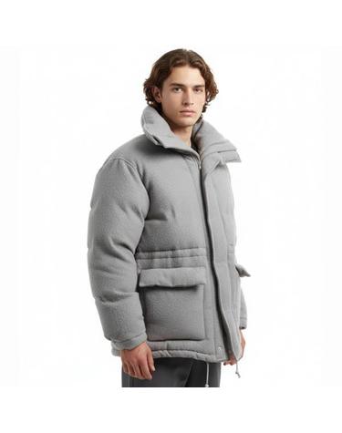 오라리 BRUSHED ALPACA WOOL DOWN BLOUSON LIGHT GRAY A24AC01AS 브러시드 알파카 울 다운 블루종