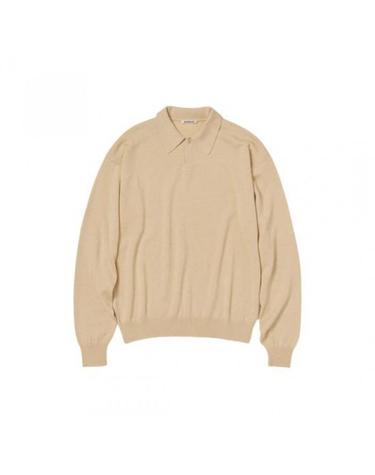 오라리 캐시미어 실크 울 니트 폴로 라이트 A24AP02SK BeigeLIGHT BEIGE