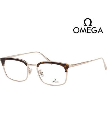 오메가 안경테 OM5010H 052 하금테 명품 레트로