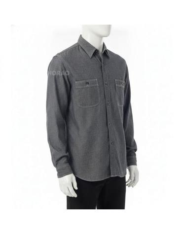 오어슬로우 26 RELAX FIT BLACK CHAMBRAY WORK SHIRT 01827061K 릴렉스 핏 샴브레이 워크 셔츠