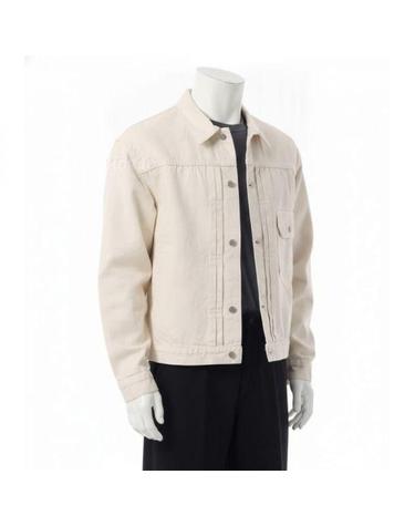 오어슬로우 26 TYPE1 40S PLEATED FRONT BLOUSE 03601166K 타입 1 플리츠 프론트 데님 블라우스