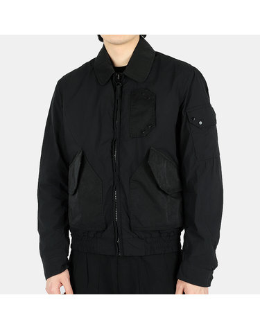22 FW 텐씨 남성 멀티 포켓 봄버 집업 자켓블랙 22CTCUC01154 003780 999