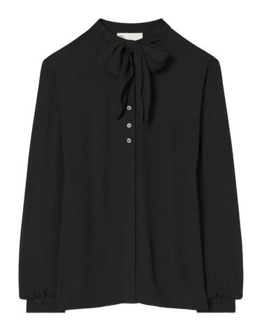 26SS 토리버치 블라우스 176348001 BLACK DOM