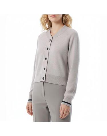 마가렛 호웰 MHL CROPPED CARDIGAN STRING WHKN0512S25HIW STI MHL 크롭 가디건