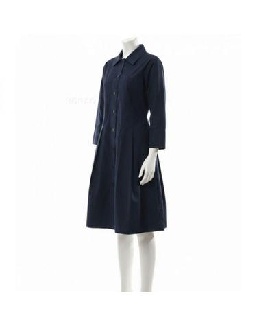 마가렛 호웰 26 MHL PLEATED SHIRT DRESS WHDR0063S26MQA MID MHL 플리츠 셔츠 드레스