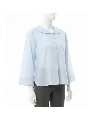 마가렛 호웰 26 PETAL COLLAR SHIRT WOSH0545S26FXT PLB 페탈 칼라 셔츠