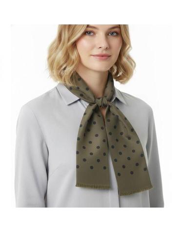 마가렛 호웰 26 POLKA DOT TIE SCARF UNAC0573S26KTN DSB 폴카 도트 타이 스카프