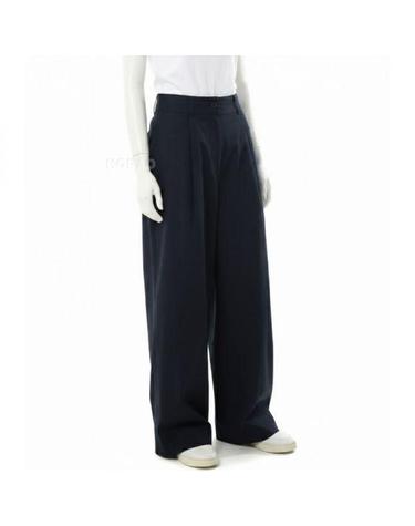 마가렛 호웰 26 MHL PLEAT POCKET TROUSERS WHTR0518S26ILC INK MHL 플리츠 포켓 트라우저