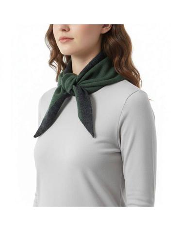 마가렛 호웰 MHL TIPPED SCOUT SCARF GREEN CHARCOAL UHAC0604A25CSN GCR MHL 팁 스카웃 스카프